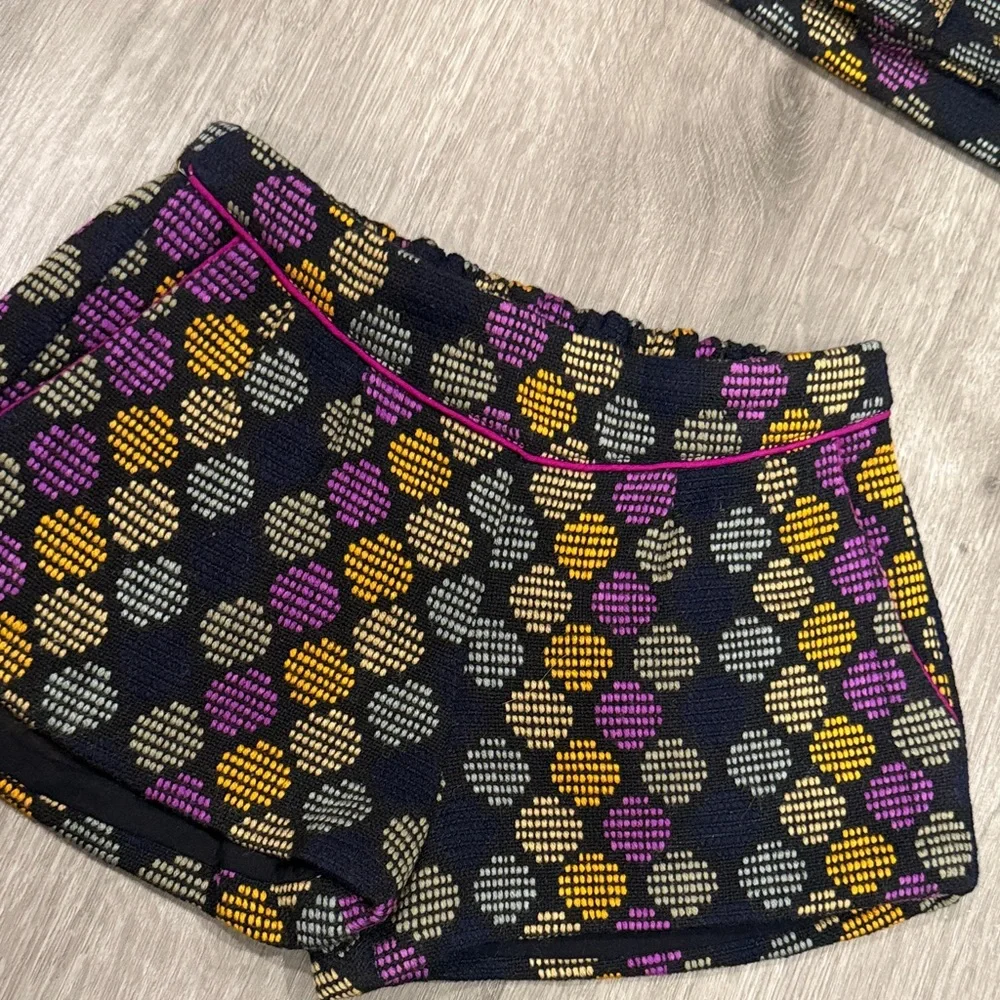 Lali Kids Geometric Pattern Matching Set - Black, Purple, Gold